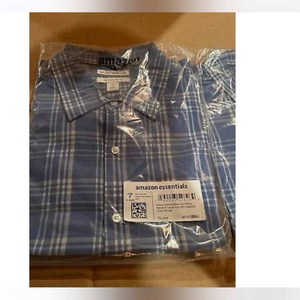 Amazon Essentials Men's Regular-Fit Short-Sleeve Poplin Shirt Shirts for men - Picture 3 of 6